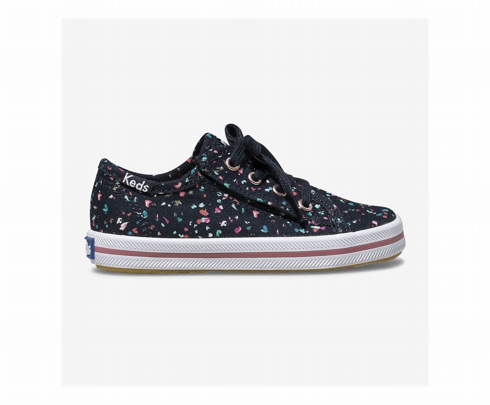 Girl Keds Kickstart Sneaker Navy 0637591AZ - South Africa